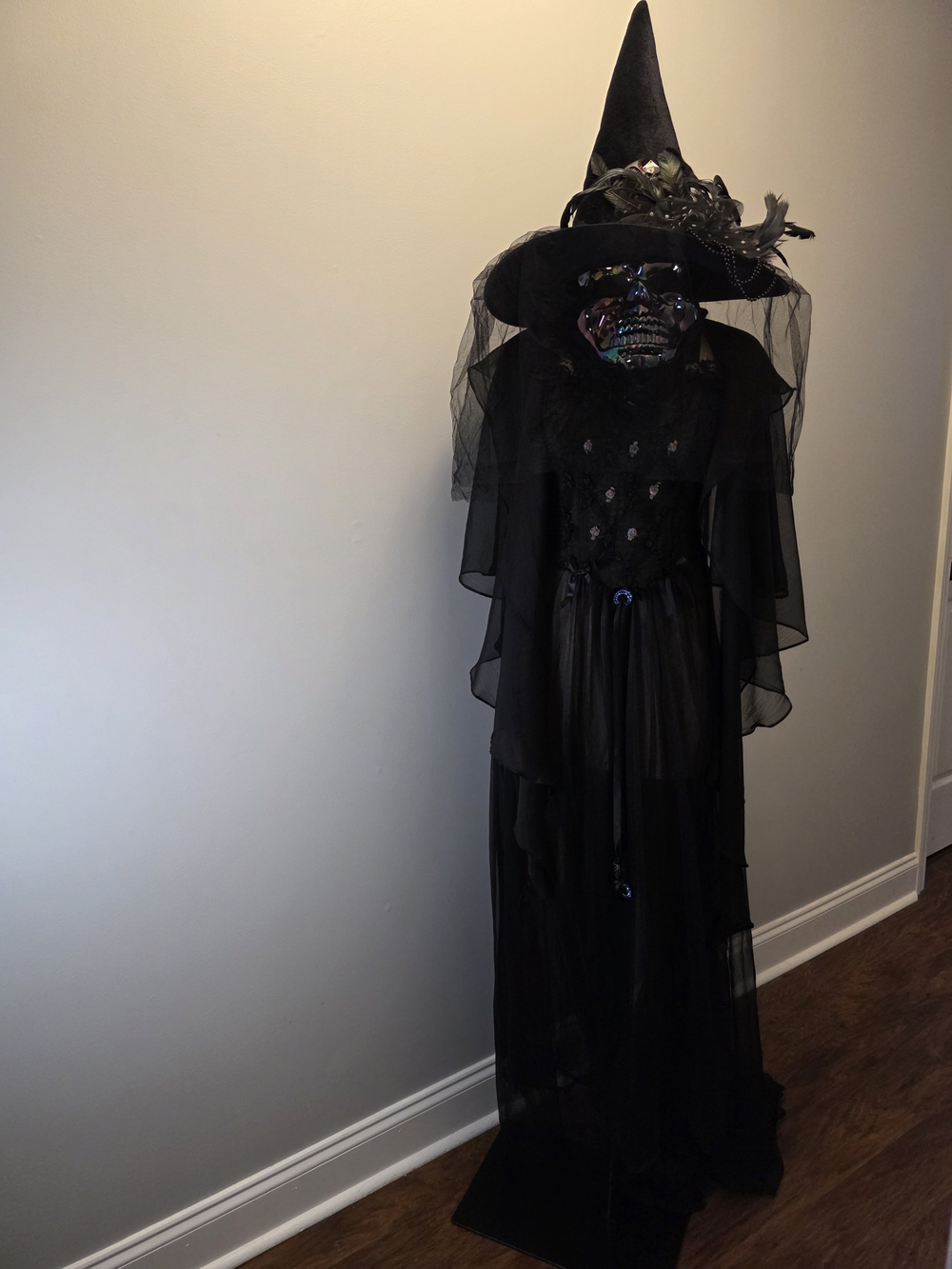 Oil Slick Skeleton Sorcery Witch Costume